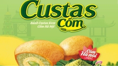 Bánh orion custas kem cốm Hà Nội - hộp 276g