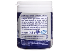 Kẹo gum không đường Lotte Xylitol Cool hũ 130.5g