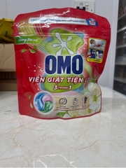 OMO Viên Giặt 3trong1 Hương Tươi Mát - Túi 315g