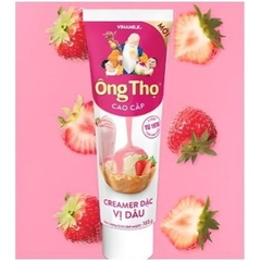 Ông thọ cao cấp caramen đặc vị dâu - tuýp 165gr