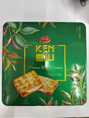 Bánh Quy Kenju hộp sắt sang trọng - Hộp 372g
