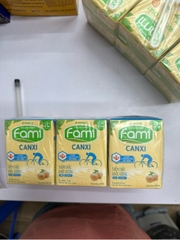 Sữa đậu nành Fami canxi - hộp 200ml