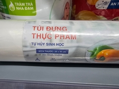 Túi Đựng Thực Phẩm tự hủy sinh học - 25*35cm