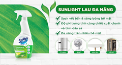 SUNLIGHT Nước Lau Đa Năng Chanh & Sả - Chai 500ml