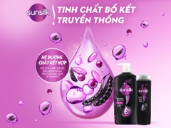 SUNSILK Dầu Gội Óng Mượt Rạng Ngời 170g - Nhãn đen