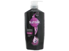 SUNSILK Dầu Gội Óng Mượt Rạng Ngời 650g - Nhãn đen