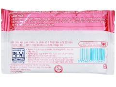 Kẹo gum không đường Lotte Xylitol hương Strawberry Mint vỉ 11.6g