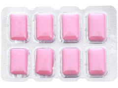 Kẹo gum không đường Lotte Xylitol hương Strawberry Mint vỉ 11.6g