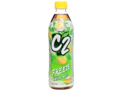 Trà C2 Dưa lưới Bạc hà - Chai 455ml