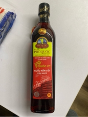 Nước mắm Phú Quốc hiệu Quốc Vị 40 độ đạm - chai 520ml