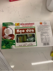 Kẹo dừa vị lá dứa