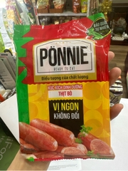 Xúc xích Ponnie vị bò - gói 175g (5cái)