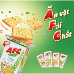 Bánh cracker AFC vị rau - Hộp 172g