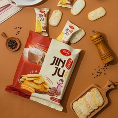 Bánh gạo Junju Bò - túi 16 gói
