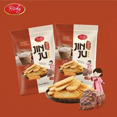 Bánh gạo Junju Bò - túi 16 gói