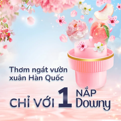 Downy Nước xả vải hương Korean Spring (xuân Hàn Quốc) - túi 3L