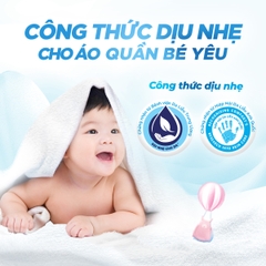 Comfort nước xả dịu nhẹ thơm hương phấn - Túi 3,6Lít