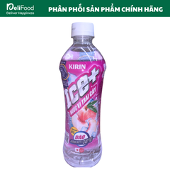 Nước vị trái cây ICE+ hương đào - chai 490ml