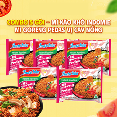 Mì Trộn Indomie Vị Cay Nồng - Gói 79g