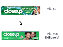 Kem đánh răng Closeup bạc hà thơm mát 180g