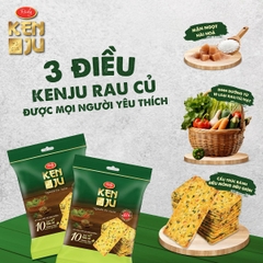 Bánh Kenju rau củ Richy - Túi 192g