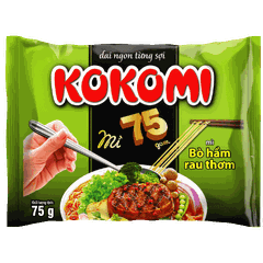 Mì Kokomi 75 Bò hầm rau thơm - Gói 75g