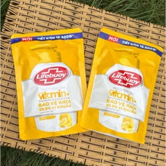 LIFEBUOY Nước Rửa Tay Vitamin Chanh Khử Mùi - túi 400g