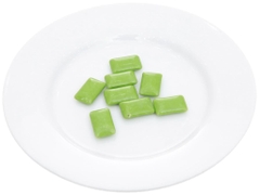 Kẹo gum không đường Lotte Xylitol hương Lime Mint vỉ 11.6g