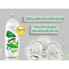 SUNLIGHT Nước rửa chén Thiên Nhiên Lô Hội - Chai 400g