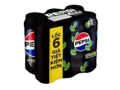 Nước ngọt Pepsi chanh không đường - lon 320ml