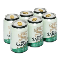 Bia Sài Gòn Lager - Lon 330ml