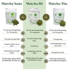 Bột Trà Xanh Matcha Fuji Vụ Xuân - Túi 50g