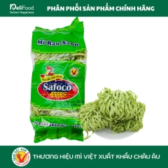 Mì rau xanh (cải bó xôi) Safoco - Túi 250g