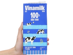 SỮA TƯƠI VINAMILK 100% ÍT ĐƯỜNG - 1 Lít
