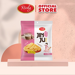 Bánh gạo Junju muối hồng - Túi 16 gói