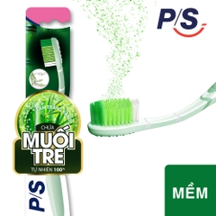 P/S bàn chải đánh răng lông tơ phủ muối tre chăm sóc nướu - Cái