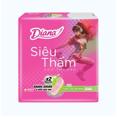 Băng vệ sinh Diana siêu mỏng không cánh - 8 miếng