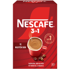 Cà phê sữa NesCafé 3 in 1 đậm đà hài hòa - Hộp 320g