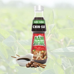 Nước tương Nấm Shiitake Chinsu - chai 500ml