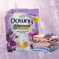 Nước Xả Vải DOWNY Tinh Dầu Thiên Nhiên - Túi 3L
