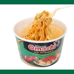Mì trộn Omachi Xốt spaghetti - Tô 105g