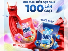 OMO nước giặt cửa trên giữ màu - túi 3,6kg