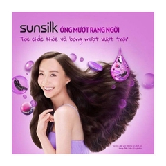 Sunsilk dầu gội óng mượt rạng ngời - chai 650g (tặng dầu gội Clear Men 140g)