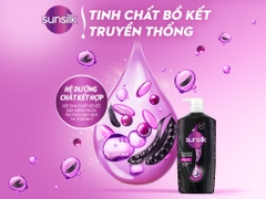 Sunsilk dầu gội óng mượt rạng ngời - chai 650g (tặng dầu gội Clear Men 140g)