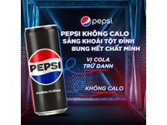 Pepsi không đường - chai 320ml