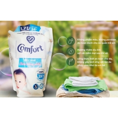 COMFORT Nước xả Mềm Vải Dịu Nhẹ Thơm Hương Phấn - túi 1.7L