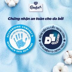 COMFORT Nước xả Mềm Vải Dịu Nhẹ Thơm Hương Phấn - túi 1.7L