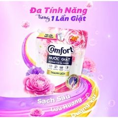 COMFORT Nước Giặt Dưỡng Vải Thanh Lịch - Túi 3.6kg