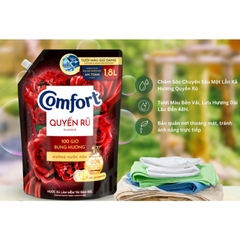 COMFORT Nước xả vải Hương Nước Hoa Thiên Nhiên Quyến Rũ - Túi 1.8L (loại cũ)