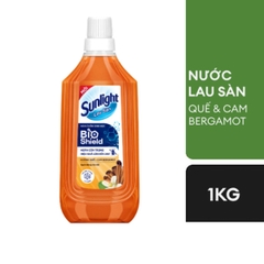 Nước lau sàn SUNLIGHT BIOSHIELD Hương Quế & Cam Bergamot 1kg